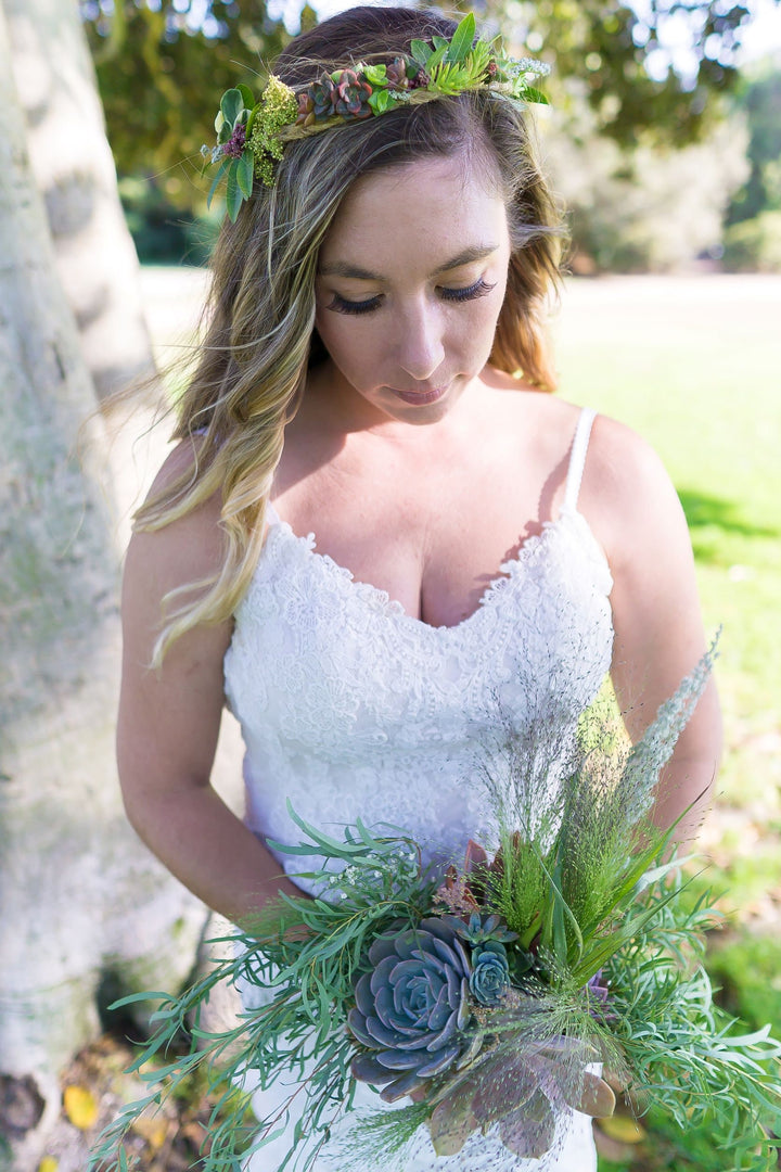 succulent flower crown Succulent Crown